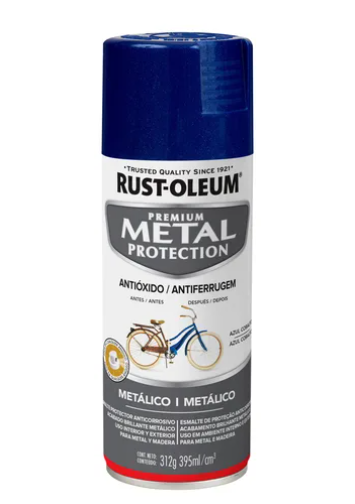 Aerosol Metal Protection Metalizado Rust Oleum 312gr