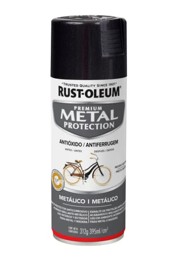 Aerosol Metal Protection Metalizado Rust Oleum 312gr
