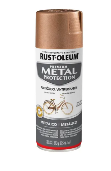 Aerosol Metal Protection Metalizado Rust Oleum 312gr