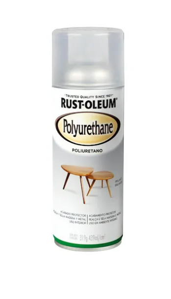Aerosol Laca Poliuretanica Transparente Rust Oleum 340gr