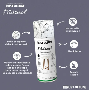 Aerosol Esmalte Marmol Rust-Oleum 400ml