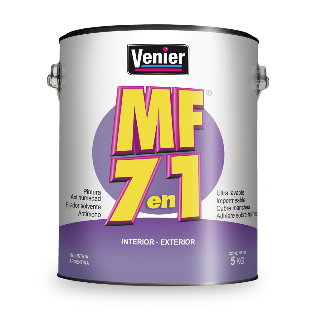 Venier Pintura Mf 7 En 1 Antimoho Antihumedad