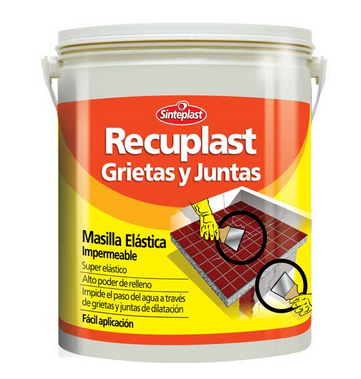 Recuplast Masilla Sella Grieta Junta y Fisura Sinteplast