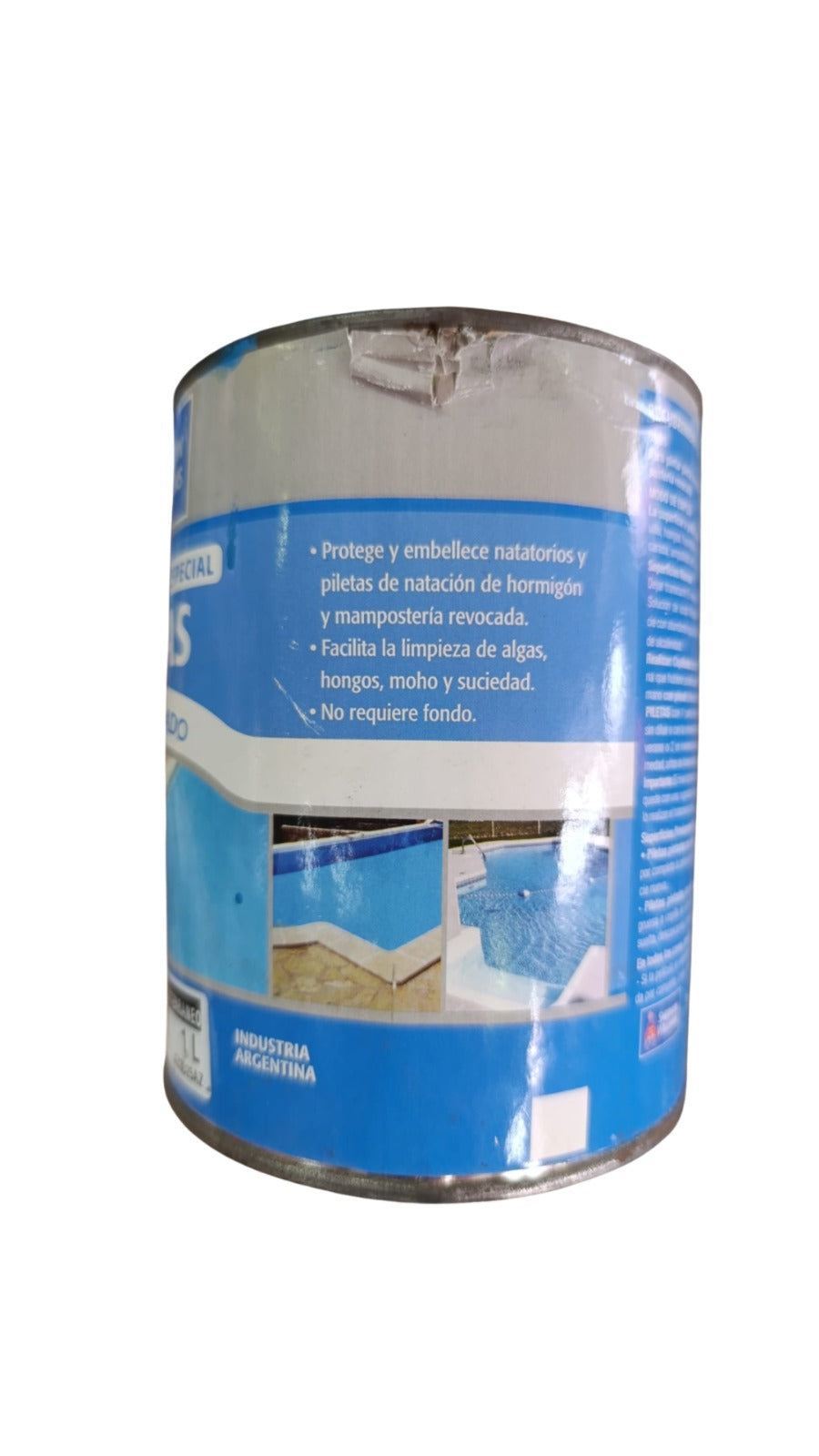 Pintura Para Piletas Caucho Clorado Sherwin 1l