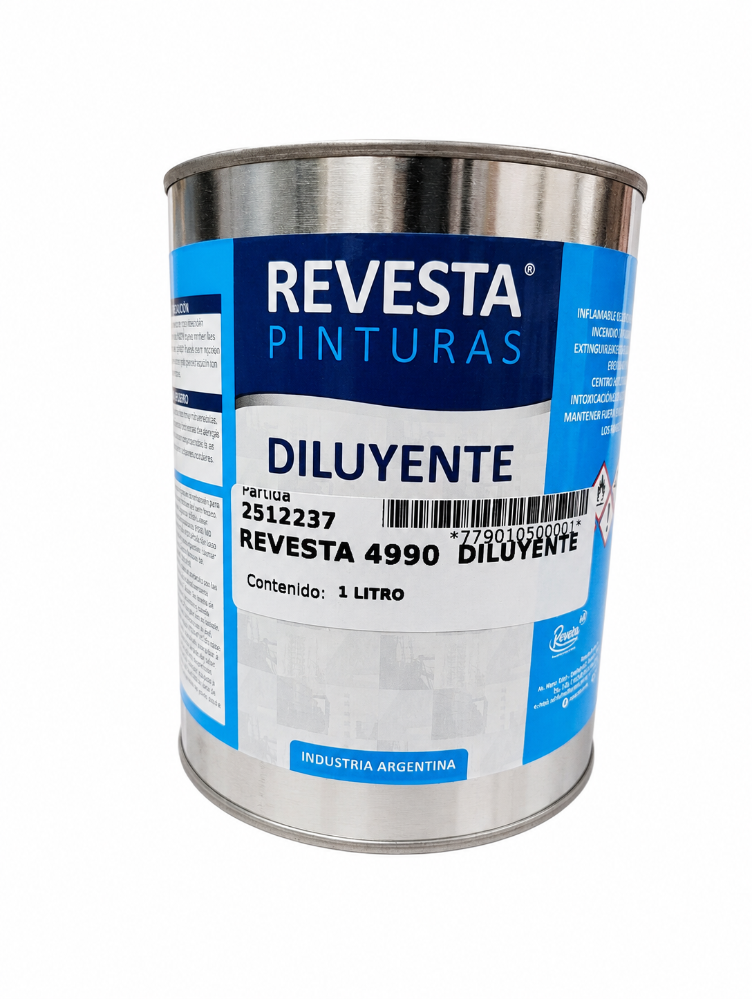 Diluyente Industrial Universal Revesta 4990 1litro