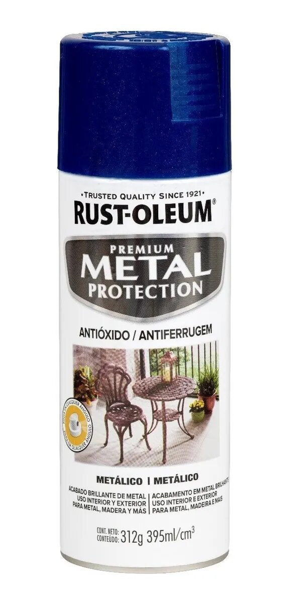 Aerosol Metal Protection Metalizado Rust Oleum 312gr