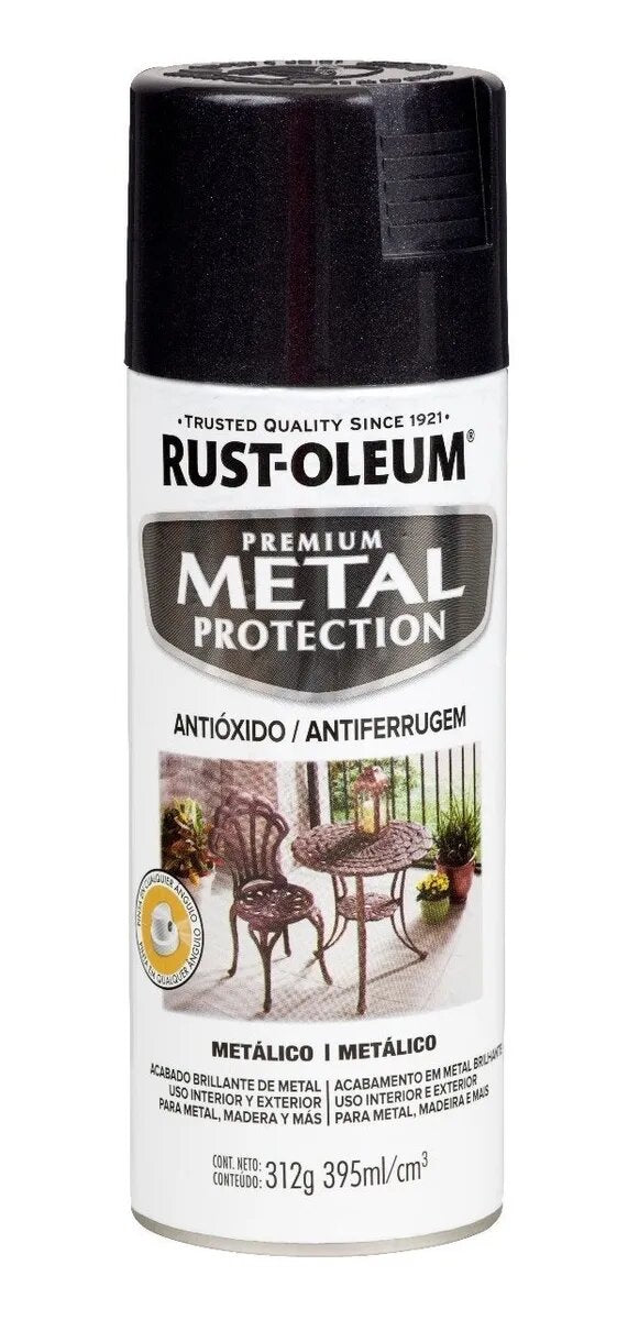 Aerosol Metal Protection Metalizado Rust Oleum 312gr