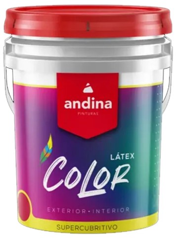 Latex Interior/Exterior Andina Bianca Colores