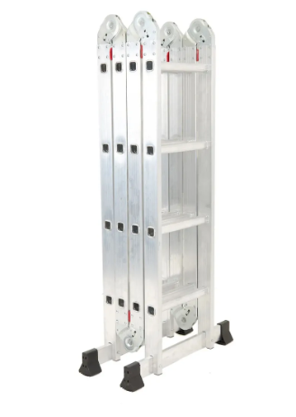 Escalera Aluminio Plegable 4x4