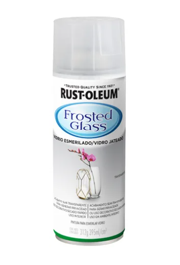 Aerosol Esmerilado Vidrio. Rust Oleum 340gr