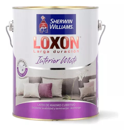 Loxon Larga Duracion Latex Interior Mate Sherwin Williams