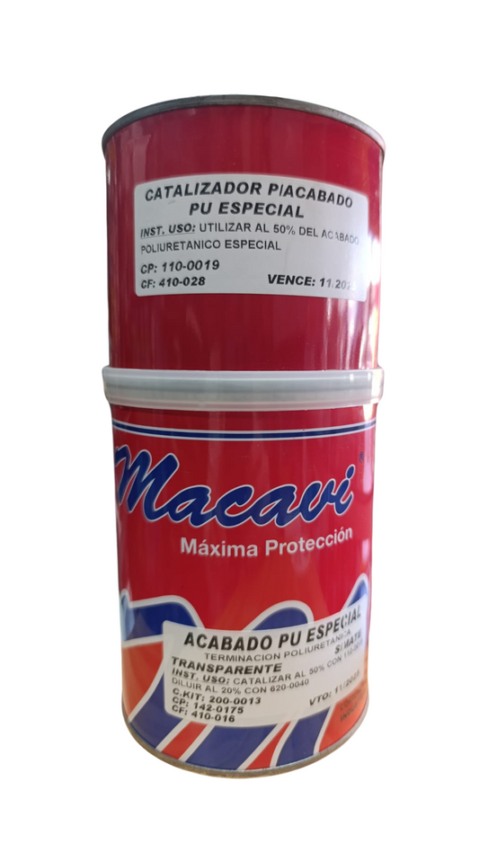 Pintura Poliuretano Macavi Brillante c/catalizador 1,350