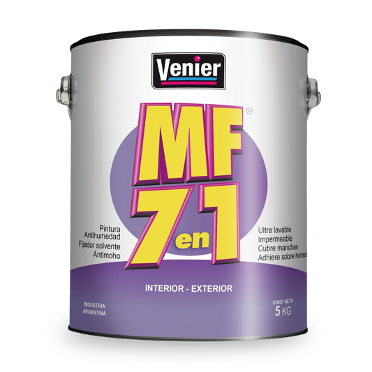 Venier Pintura Mf 7 En 1 Antimoho Antihumedad