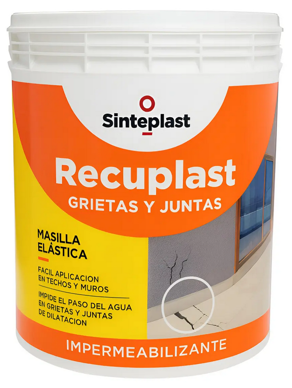 Recuplast Masilla Sella Grieta Junta y Fisura Sinteplast