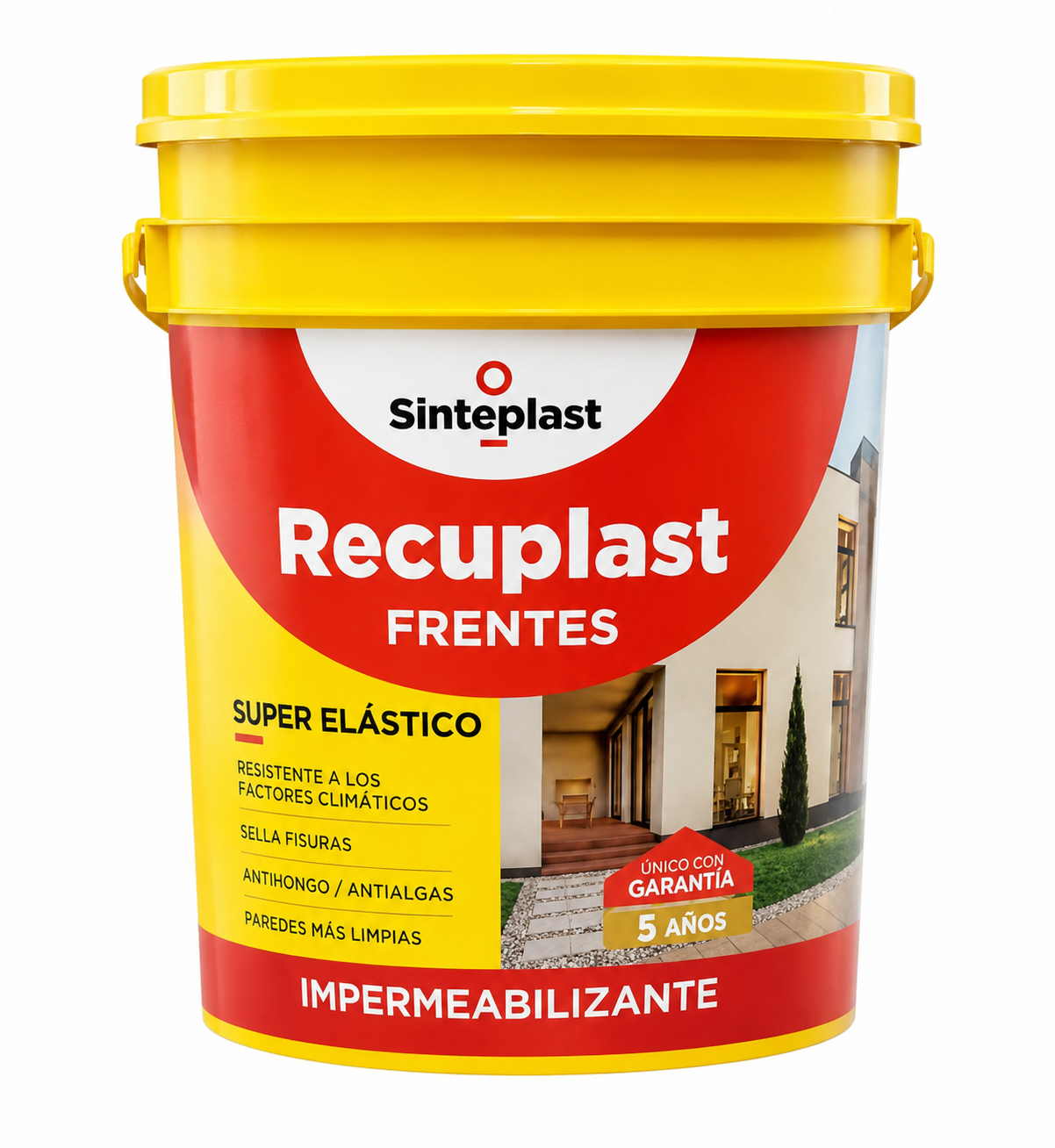 Recuplast Frentes Gris Cemento 20lts