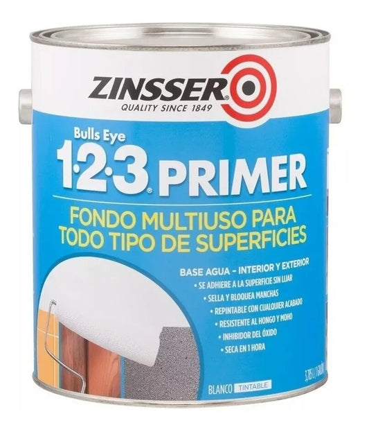 Pintura 123 Primer Zinsser Fondo Imprimante Multiuso