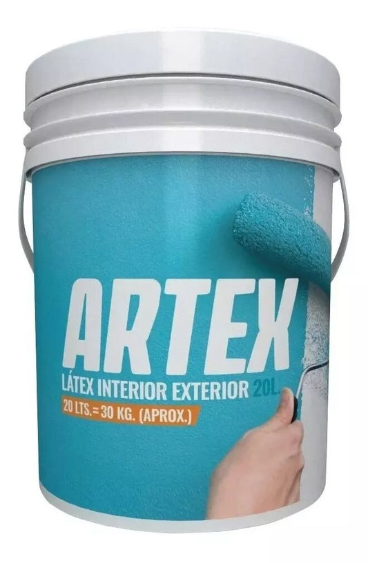 Latex Artex Interior - Exterior 20 lts
