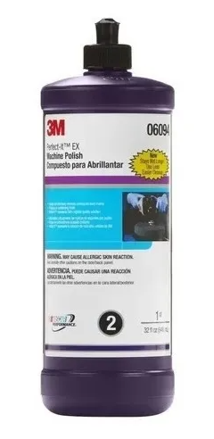 3M Abrillantador Machine Polish (Paso 2) - 6094 - 946 Ml