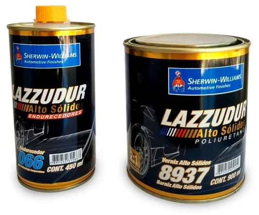 Barniz Alto Solido 8937 + Cataliz 066. Sherwin Williams