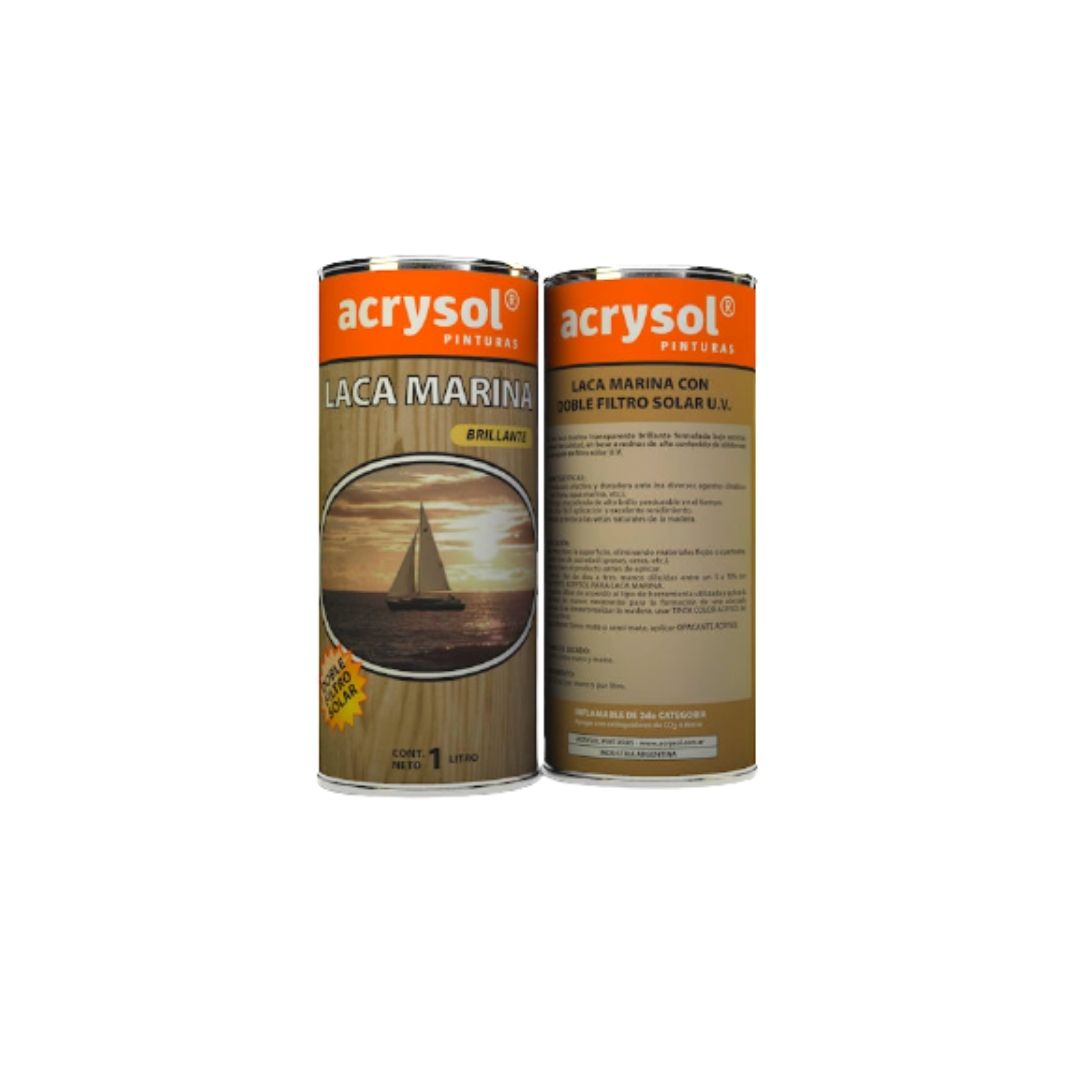 Laca Marina Brillante Natural Acrysol. – Pinturerías Boulogne