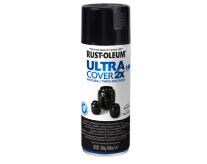 Aerosol Rust Oleum Negro Ultra Cover 340gr