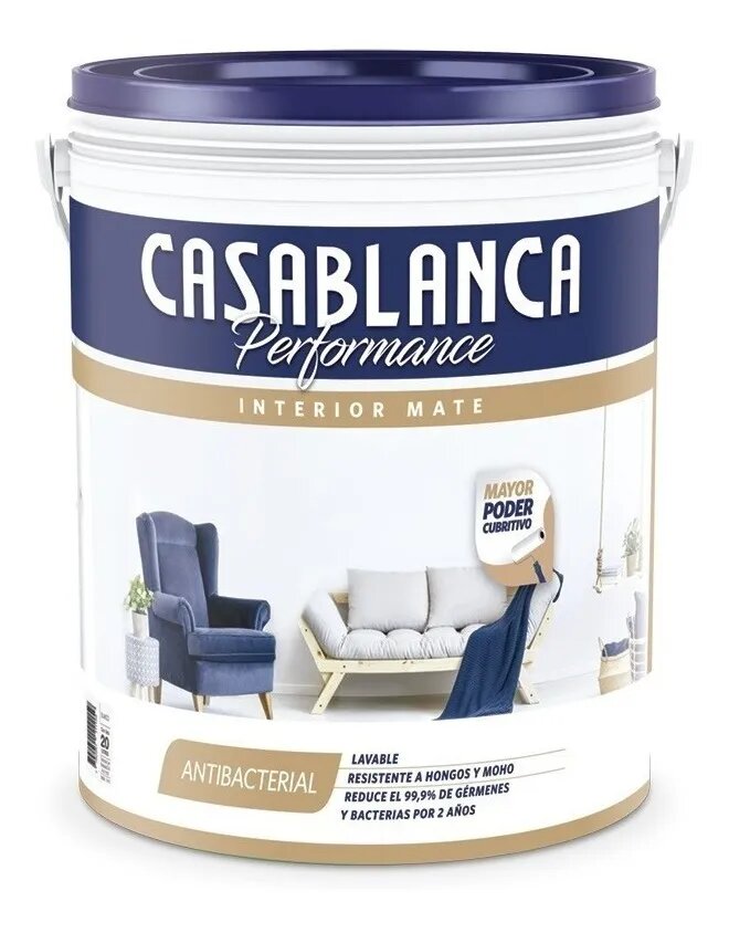 Casablanca Performance Latex Interior Blanco – Pinturerías Boulogne