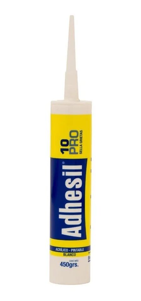 Sellador Acrilico. Sella Juntas y Grietas. Cartucho 450gr