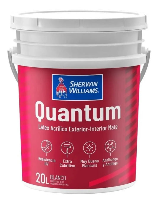 Latex Quantum Interior/Exterior Sherwin Williams.
